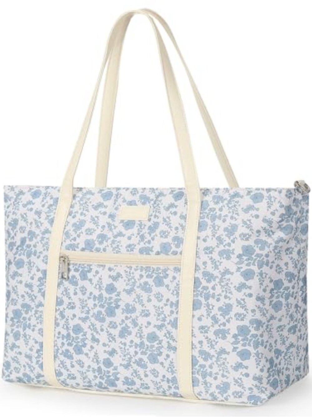 Waterproof Floral Laptop Tote Bag Fits 17.3 Inch Messenger Shoulder Bag